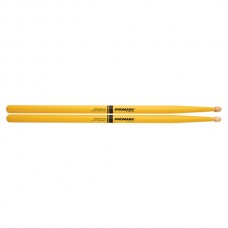 RBH595AW-YELLOW 5B Rebound Барабанные палочки, желтые, смещенный баланс, орех гикори, ProMark