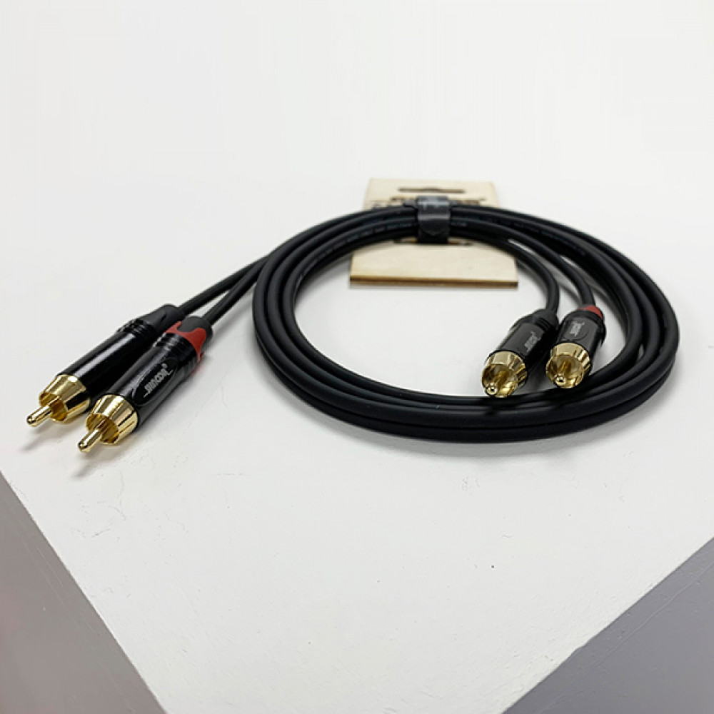 RCA2RCA-20m Компонентный кабель 2хRCA - 2хRCA, 20м, SHNOOR