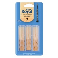 RCB0320 Rico Royal Трости для кларнета Вb, размер 2.0, 3шт, Rico