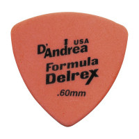 Медиаторы 72шт D'Andrea RD346-060TM Formula Delrex, треугольные, матовая нескользящая поверхность.