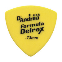 Медиаторы 72шт D'Andrea RD346-073MD, треугольные, матовая нескользящая поверхность.