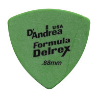 Медиаторы 72шт D'Andrea RD346-088MH Formula Delrex, треугольные, матовая нескользящая поверхность.