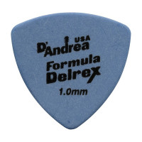 Медиаторы 72шт D'Andrea RD346-1.0HV Formula Delrex, треугольные, матовая нескользящая поверхность.