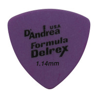 Медиаторы 72шт D'Andrea RD346-1.14XH Formula Delrex, треугольные, матовая нескользящая поверхность.