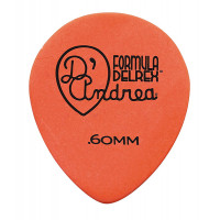 Медиаторы делрин D'Andrea RD347-060TM Formula Delrex, 72шт, .60мм