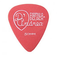 Медиаторы 72шт D'Andrea RD351-050TH Formula Delrex, стандартной формы, матовая поверхность.