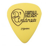 Медиаторы 72шт D'Andrea RD351-073MD Formula Delrex, стандартной формы, матовая поверхность.