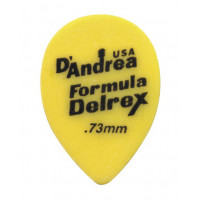 Медиаторы 72шт D'Andrea RD358-073MD Formula Delrex, маленькая капля, матовая поверхность.
