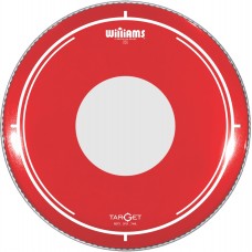 RDT2-7MIL-13 Target Dot Series Red Пластик для малого и том-барабана 13", красный, Williams