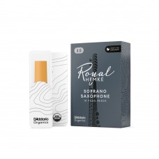 RHKP10SSX350 Royal Hemke Organic Трости для саксофона сопрано, размер 3.5, 10шт, D'Addario