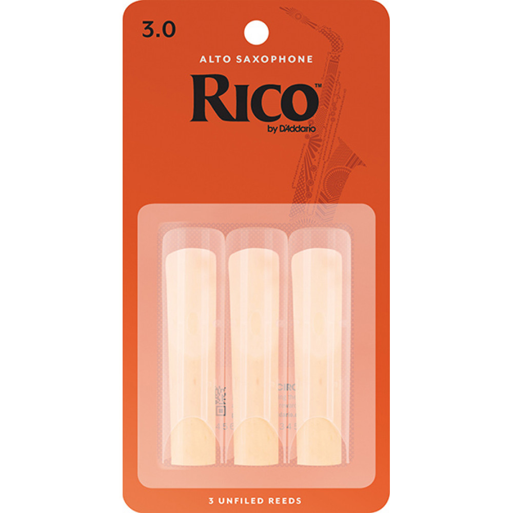RJA0330 Rico Трости для саксофона альт, размер 3.0, 3шт, Rico