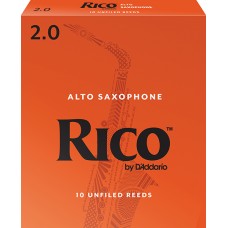 RJA1020 Rico Трости для саксофона альт, размер 2.0, 10шт в упаковке Rico
