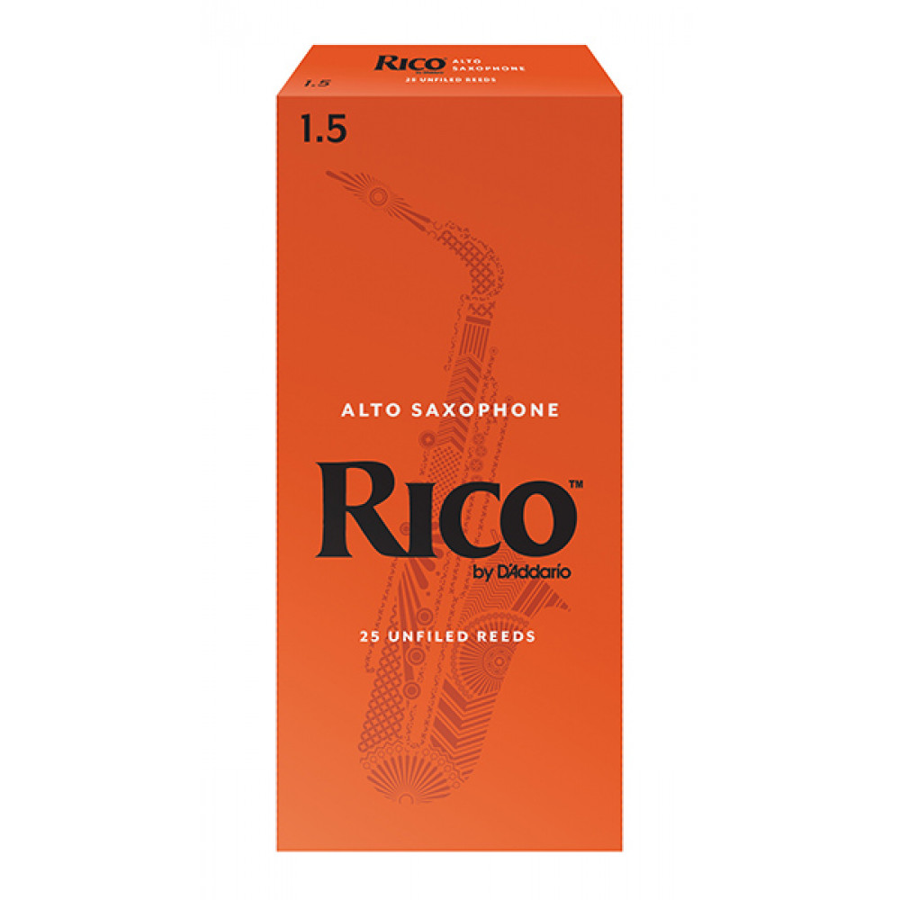RJA2515 Rico Трости для саксофона альт, размер 1.5, 25шт, Rico