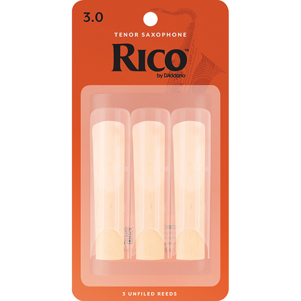 RKA0330 Rico Трости для саксофона тенор, размер 3.0, 3шт, Rico