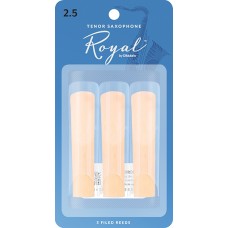 RKB0325 Rico Royal Трости для саксофона тенор, размер 2.5, 3шт, Rico