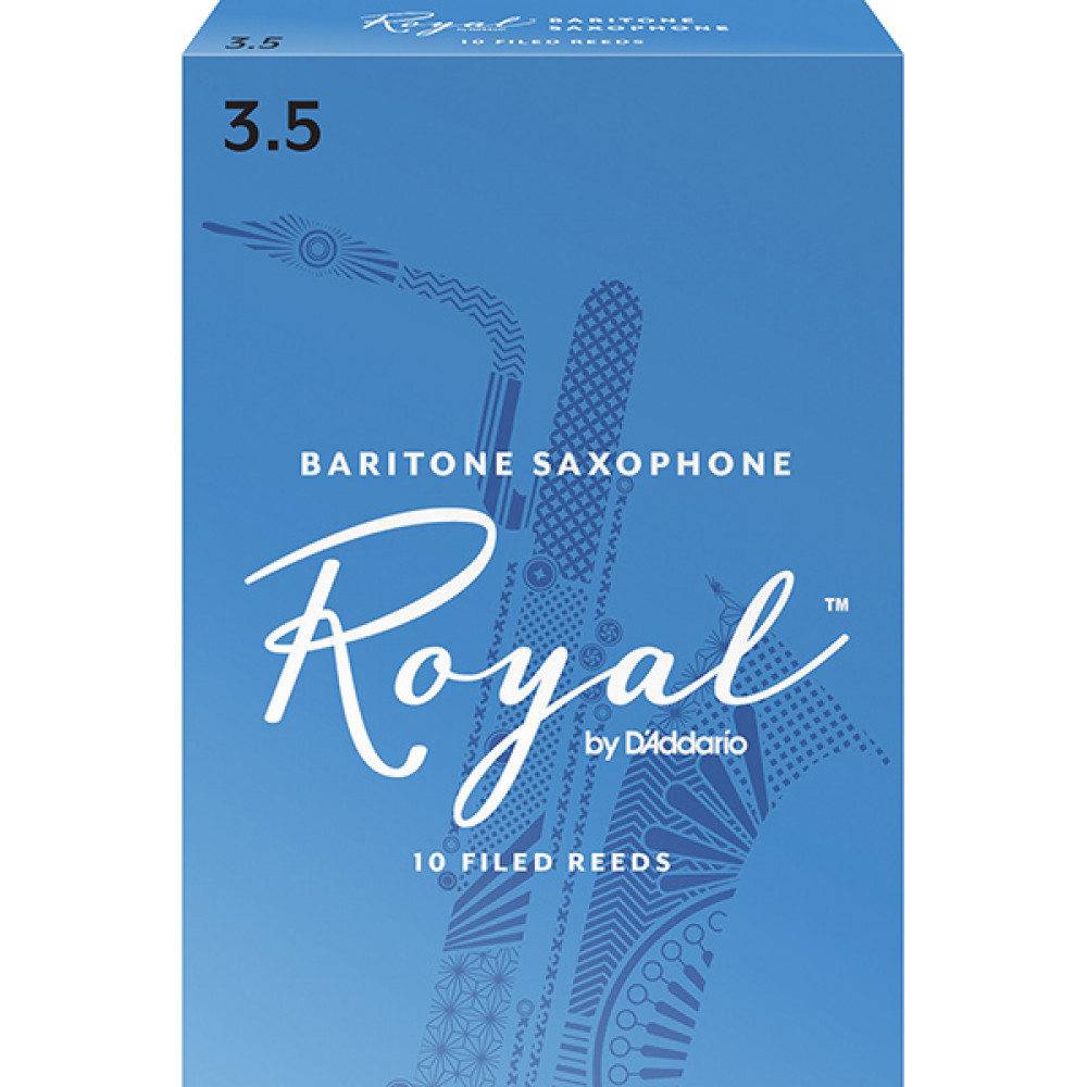 RLB1035 Rico Royal Трости для саксофона баритон, размер 3.5, 10шт, Rico