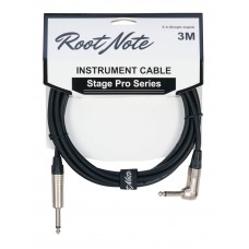 RN-IC-SA-3M-PRO Кабель инструментальный, прямой/угловой, 3м, Root Note