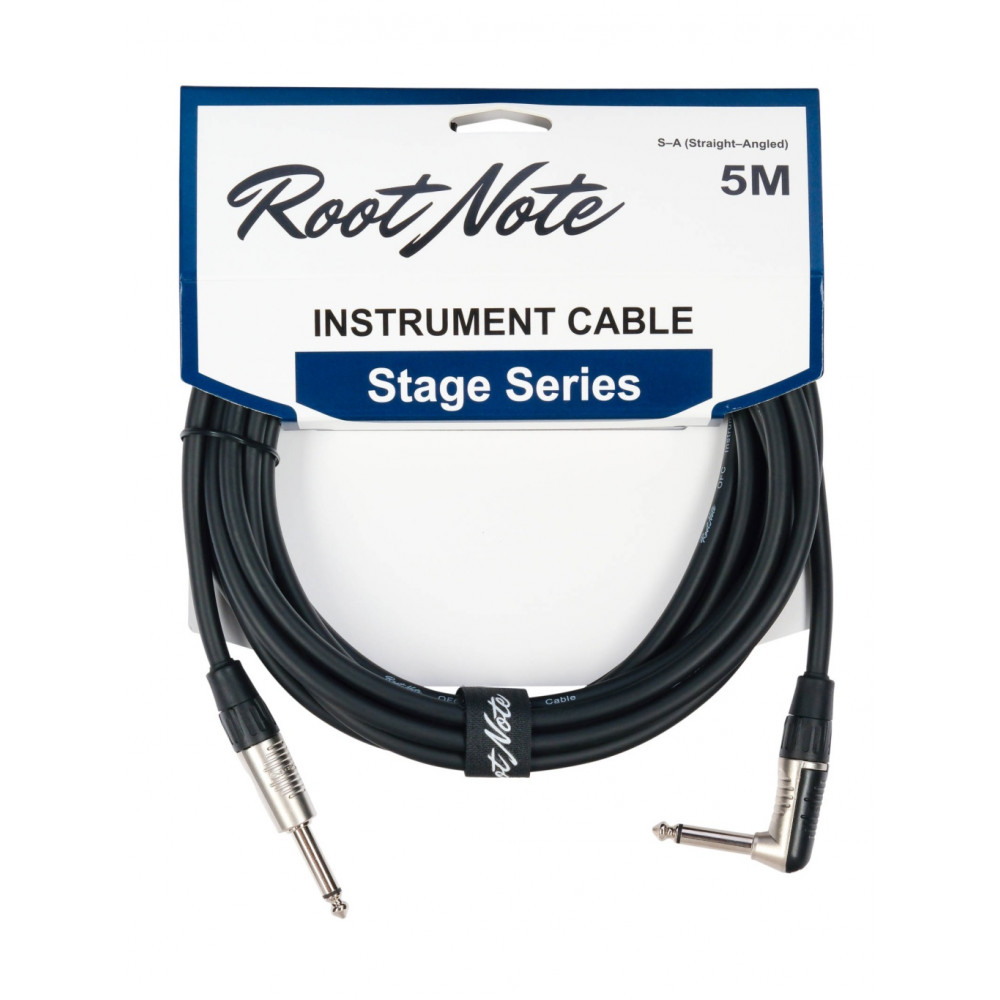 RN-IC-SA-5M Кабель инструментальный, прямой/угловой, 5м, Root Note