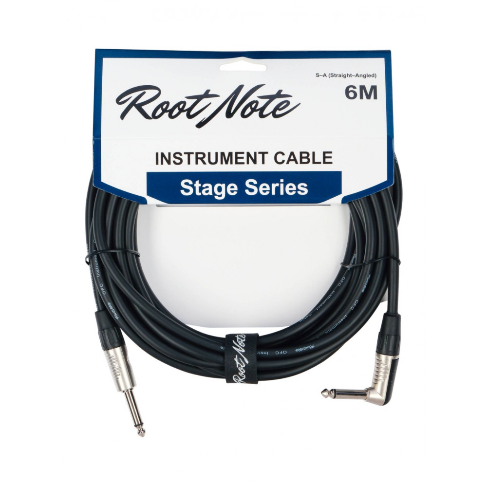 RN-IC-SA-6M Кабель инструментальный, прямой/угловой, 6м, Root Note