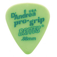 Медиаторы D'Andrea RPGB351.88MH ProGrip Brites, дерлин, 72шт, 0.88мм