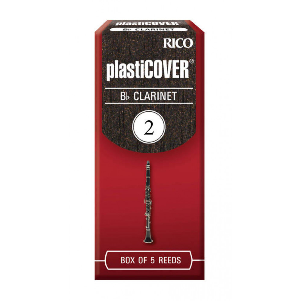 RRP05BCL200 Plasticover Трости для кларнета Bb, размер 2.0, 5шт, Rico