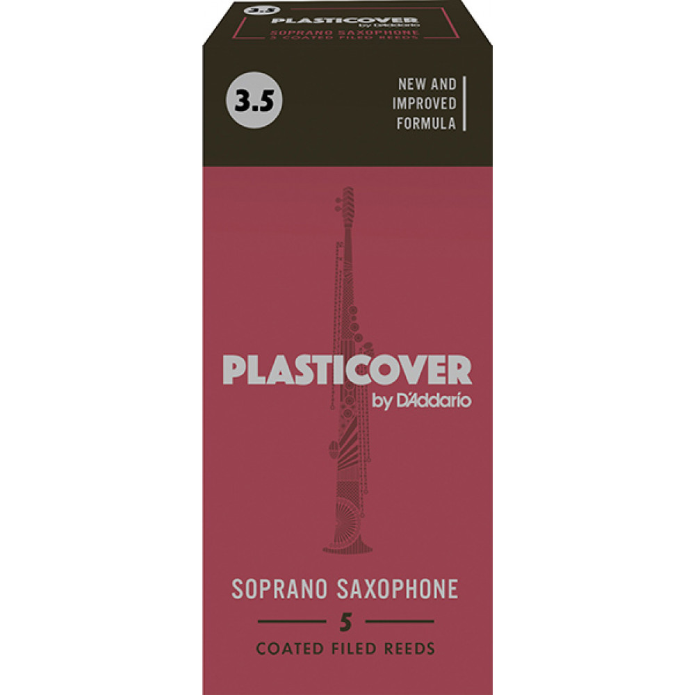 RRP05SSX350 Plasticover Трости для саксофона сопрано, размер 3.5, 5шт, Rico