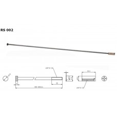 RS-002-424 Анкерный стержень, 424мм, Metallor