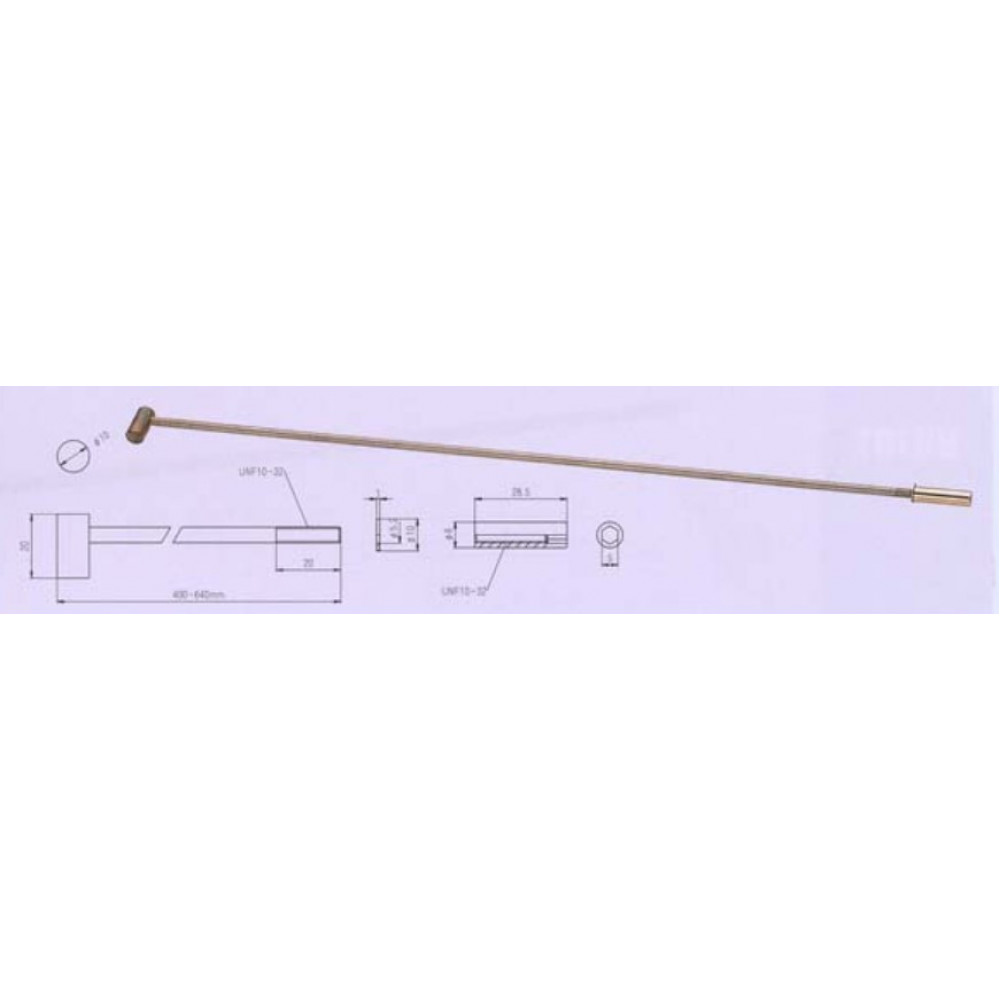 RS-003-620 Анкерный стержень, 620мм, Metallor