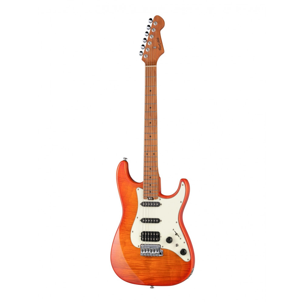 RS300FM-HSS-TAB Электрогитара, цвет Translucent Amber Burst, Root Note