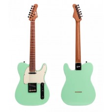 S-G17-PRO-SG Электрогитара, зеленая, Luxars