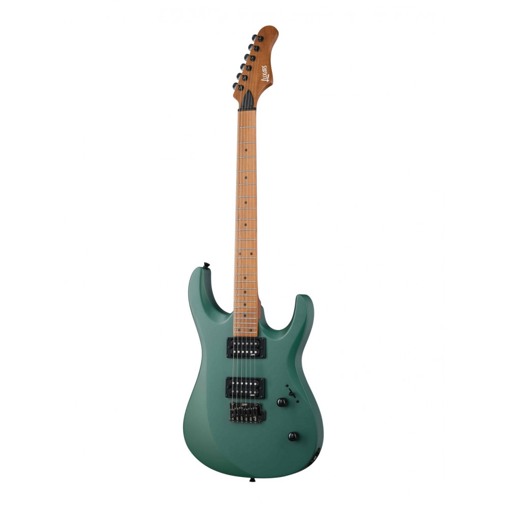 S-G37-PRO-CGR Электрогитара, зеленая, Luxars