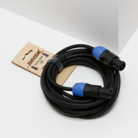 Кабель акустический гибкий SHNOOR SC215-SPSP-15m, 2x1,5мм, Speakon, 15м