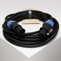 Кабель акустический гибкий SHNOOR SC215-SPSP-30m, 2x1,5мм, Speakon, 30м