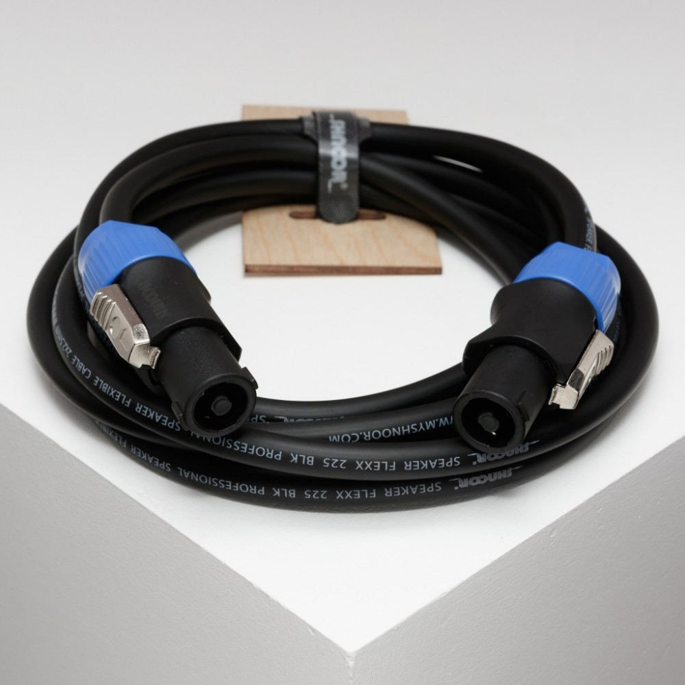 SC225-SPSP-25m Кабель акустический гибкий, 2x2,5мм, Speakon, 25м, SHNOOR