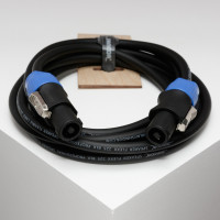 Кабель акустический гибкий SHNOOR SC225-SPSP-25m, 2x2,5мм, Speakon, 25м