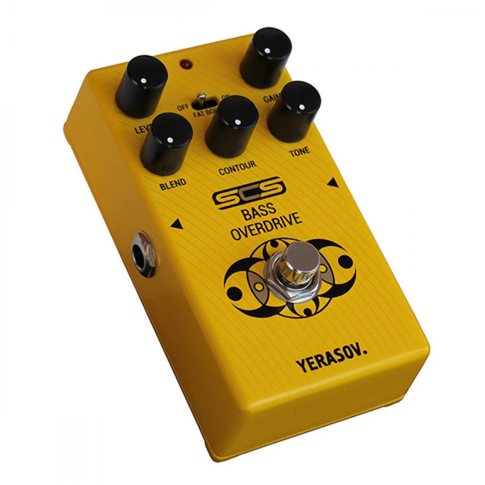 SCS-OD-10B Bass Overdrive Педаль эффектов для бас-гитар, Yerasov