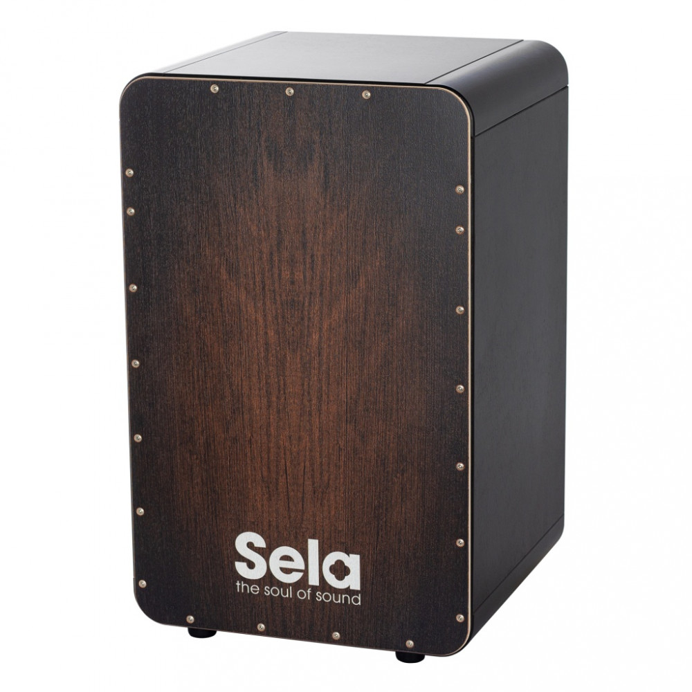 SE-048 CaSela Black Brown Dragon Кахон, темно-коричневый, Sela