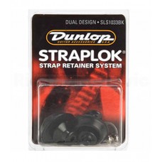 SLS1033BK Straplok Dual Крепление ремня, черное, 2шт, Dunlop