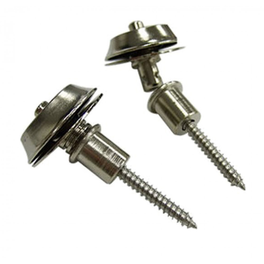SLS1401N Straplok Flush Крепление ремня, никелированное, 2шт, Dunlop