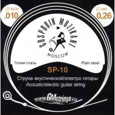 SP-10 Отдельная струна, 0,010, сталь ФРГ, Господин Музыкант