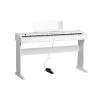 Stage-Studio-White-Satin Цифровое пианино, белое, со стойкой (2 коробки), Orla