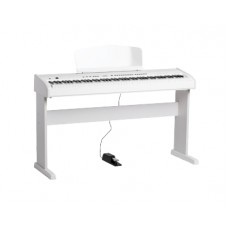 Stage-Studio-White-Satin Цифровое пианино, белое, со стойкой (2 коробки), Orla