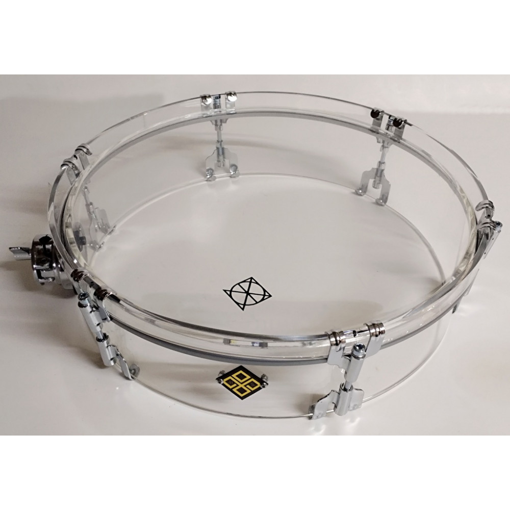 TBAp-1403 Compact Компактный том барабан из акрила 14"х3", с кронштейном, Мастерская Бехтеревых