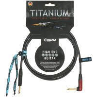 Кабель инструментальный Klotz TIR0300PSP, 3м, прямой/угловой Silent Plug