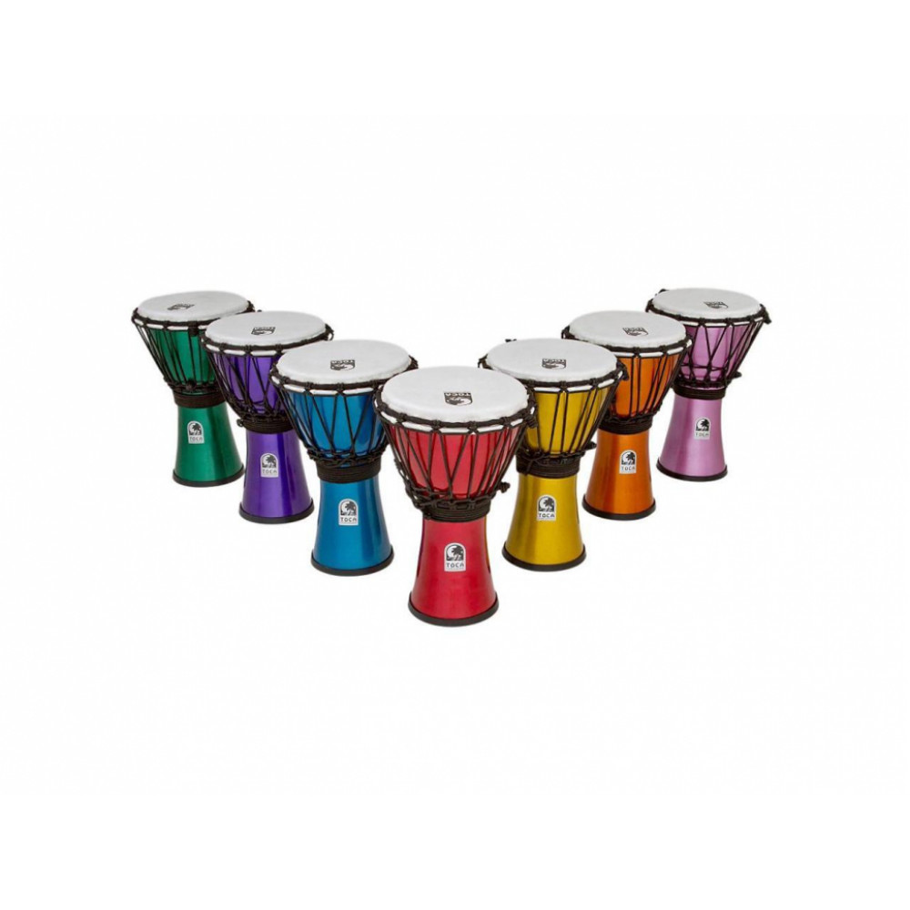 Toca TFCDJ-7MS Djembe Freestyle Colorsound набор разноцветных джембе