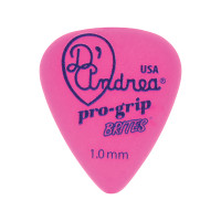 Медиаторы D'Andrea TPGB351_1.0HV Pro-Grip Brites, 12шт, делрин, 1мм, стандартные