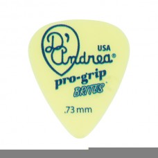 TPGB351.73MD Pro-Grip Brites Медиаторы, 12шт, делрин, 0.73мм, стандартные, D'Andrea