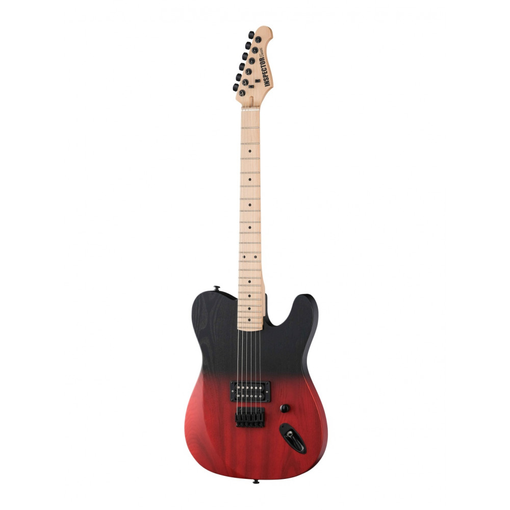 TT-3-red-black Электрогитара, красная/черная, Inspector