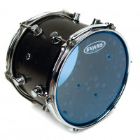 Пластик для малого Evans TT14HB Hydraulic Blue, том и тимбалес барабана 14"