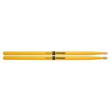 TX5BW-YELLOW 5B Барабанные палочки, желтые, орех гикори, деревянный наконечник, ProMark